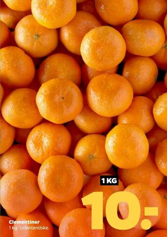 Netto Clementiner tilbud
