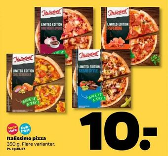 Netto Italissimo pizza tilbud