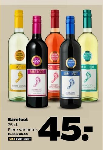 Netto Barefoot tilbud