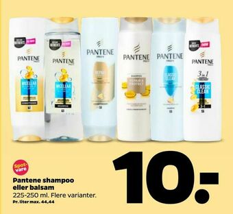 Netto Pantene shampoo eller balsam tilbud