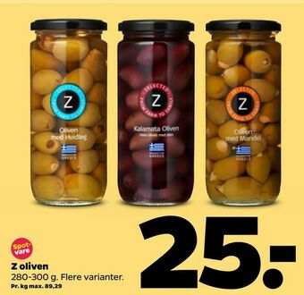 Netto Z oliven tilbud