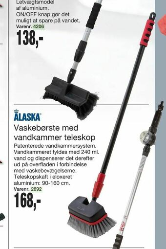 Harald Nyborg Vaskebørste med vandkammer teleskop tilbud