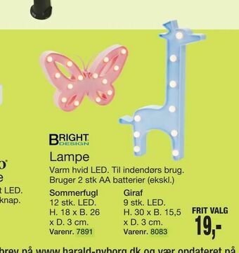 Harald Nyborg Lampe tilbud