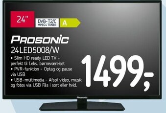 Føtex Prosonic 24LED5008/W tilbud