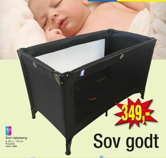 Harald Nyborg Sort rejseseng tilbud