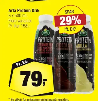 Calle Arla Protein Drik tilbud