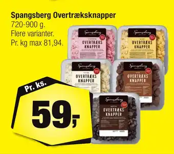 Calle Spangsberg Overtræksknapper tilbud