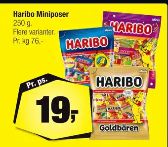 Calle Haribo Miniposer tilbud