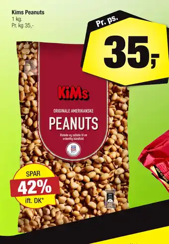 Calle Kims Peanuts tilbud