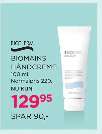 Salling BIOMAINS HÅNDCREME tilbud