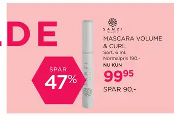 Salling MASCARA VOLUME & CURL tilbud