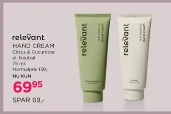 Salling HAND CREAM tilbud