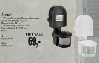 Harald Nyborg Sensor tilbud