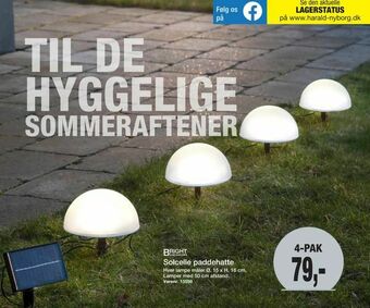 Harald Nyborg Solcelle paddehatte tilbud