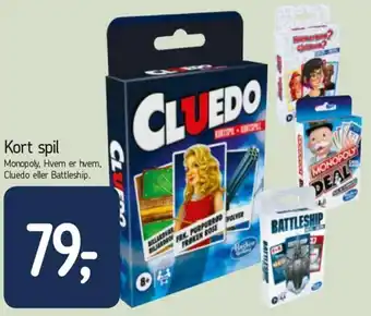 Føtex KOrt Spil tilbud