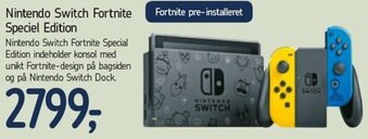 Føtex Nintendo Switch Fortnite Speciel Edition tilbud