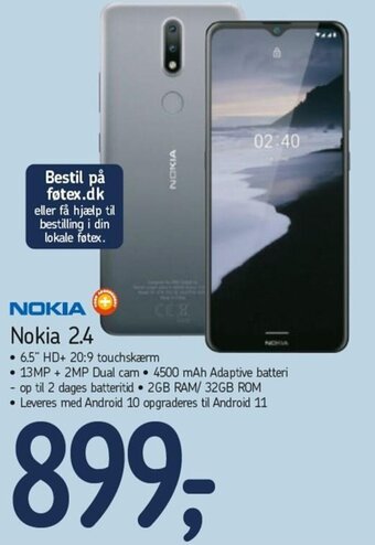 Føtex Nokia 2.4 tilbud