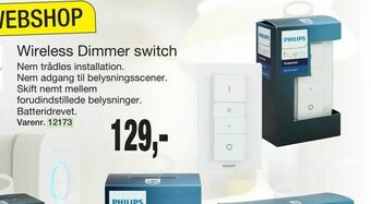 Harald Nyborg Wireless Dimmer switch tilbud