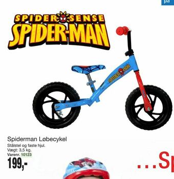 Harald Nyborg Spiderman Løbecykel tilbud