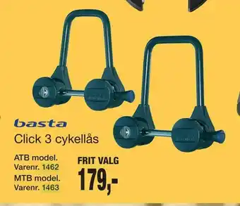 Harald Nyborg Clicl 3 cykellås tilbud