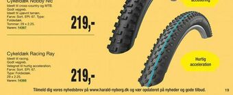 Harald Nyborg Cykeldæk Racing Ray tilbud