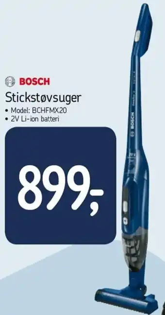 Bosch Stickstøvsuger BCHFMX20