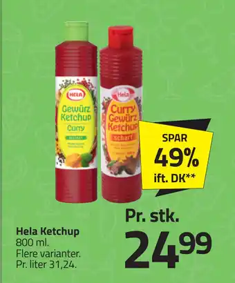 Fleggaard Hela Ketchup tilbud