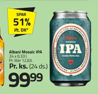 Fleggaard Albani Mosaic IPA tilbud