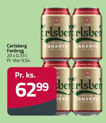 Fleggaard Carlsberg Fanbryg tilbud