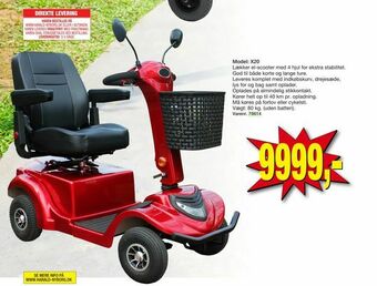 Harald Nyborg El-scooter tilbud