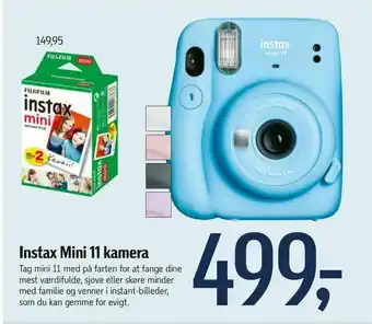 Føtex Instax Mini 11 kamera tilbud