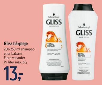 Gliss hårpleje