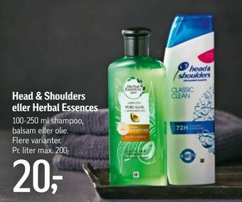 Føtex Head & Shoulders eller Herbal Essences tilbud