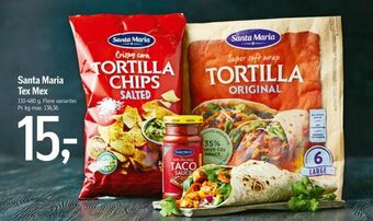 Føtex Santa Maria Tex Mex tilbud