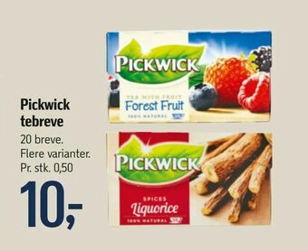 Føtex Pickwick tebreve tilbud
