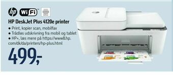 Føtex HP DeskJet Plus 4120e printer tilbud