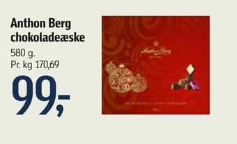 Føtex Anthon Berg chokoladeæske tilbud