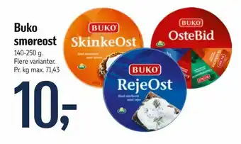 Føtex Buko smøreost tilbud