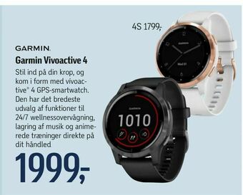 Føtex Garmin Vivoactive 4 tilbud