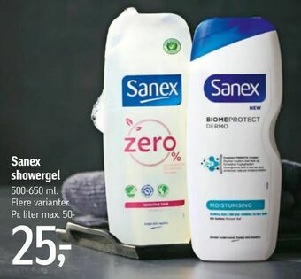Føtex Sanex showergel tilbud
