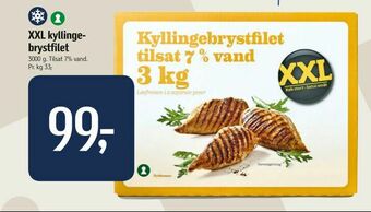 Føtex XXL kyllingebrystfilet tilbud
