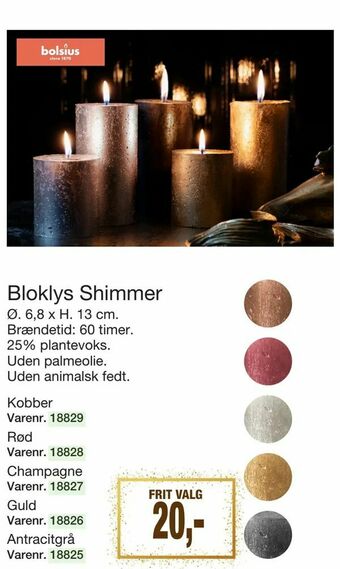 Harald Nyborg Bloklys Shimmer tilbud