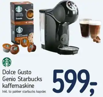 Dolce Gusto Genio Starbucks Kaffemaskine