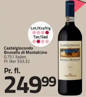 Fleggaard Castelgiocondo Brunello di Montalcino tilbud