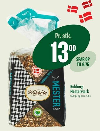 Min Købmand Kohberg Mesterværk tilbud