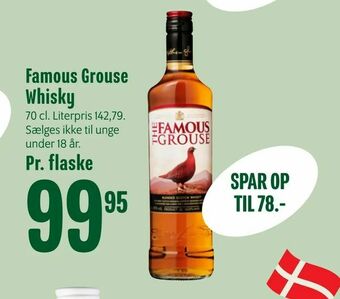 Min Købmand Famous Grouse Whisky tilbud