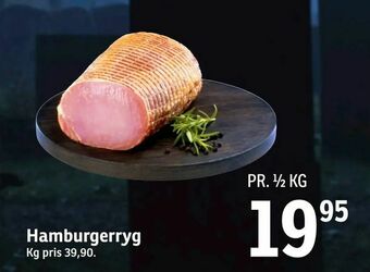 SPAR Hamburgerryg tilbud