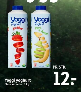 SPAR Yoggi yoghurt tilbud