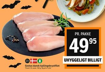 SPAR Gestus dansk kyllingebrystfilet tilbud