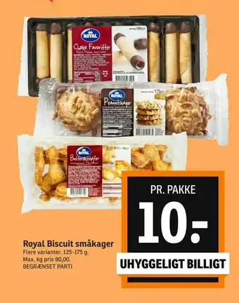 Royal Biscuit småkager